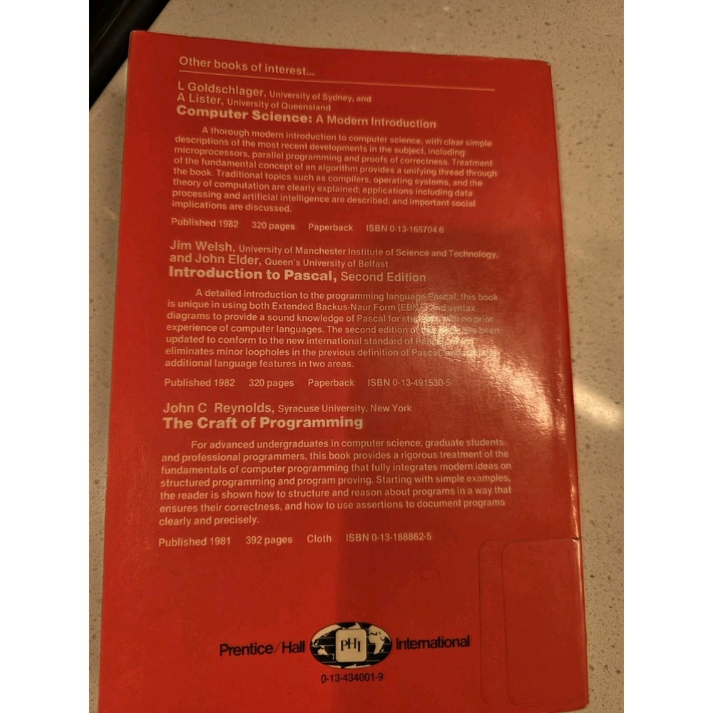 Computer Problem Solving Dromey How to Solve It by Computer 1989 Prentice Hall - Picture 8 of 9